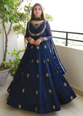 Front Embroidered Maxi with Embroidered Dupatta 3PC Set